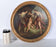 After Thomas Burke (1749-1815): A Gallant, a Maiden and Cupid, 19th Century Oil on Board in Circular Gilt Frame