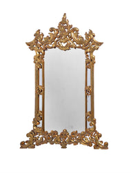George II-Style Carved Giltwood Wall Mirror