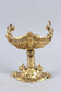 Gilt Bronze Master Salt with Cherub Handles