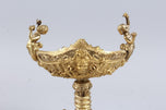 Gilt Bronze Master Salt with Cherub Handles