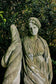Sir John Steell RSA (1804-1891): Monumental Carved Sandstone Group, 'Providence with Widow and Children', circa 1832