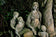 Sir John Steell RSA (1804-1891): Monumental Carved Sandstone Group, 'Providence with Widow and Children', circa 1832