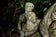 Sir John Steell RSA (1804-1891): Monumental Carved Sandstone Group, 'Providence with Widow and Children', circa 1832