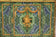 Louis XVI-Style Faux Malachite, Faux Lapis and Ormolu Side Cabinet