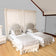 Pair of Italian Cream-Lacquered Single Beds in the Louis XVI Manner