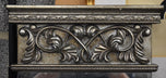 Pair of Silvered Pier Mirrors with Acanthus Cresting