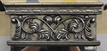 Pair of Silvered Pier Mirrors with Acanthus Cresting