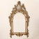 Venetian Rococo Lacquered and Parcel-Gilt Mirror Frame